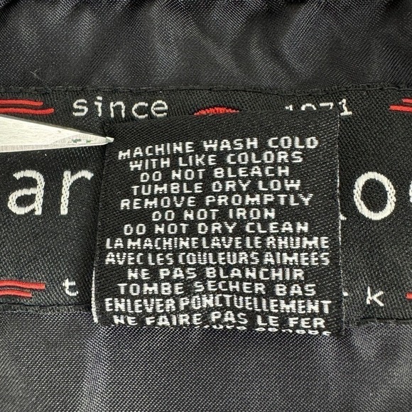 Hard Rock Cafe Nylon Jacket Las Vegas Women's Sze L Full Zip Windbreaker Pockets - Picture 5 of 9